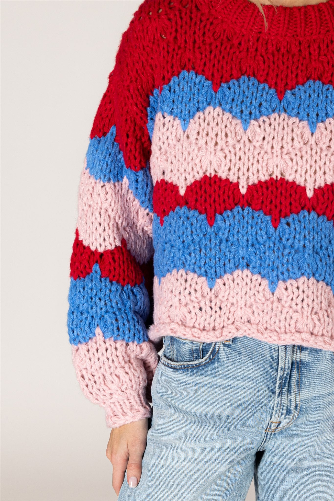 Lyla & Luxe Lynn Sweater - Multi