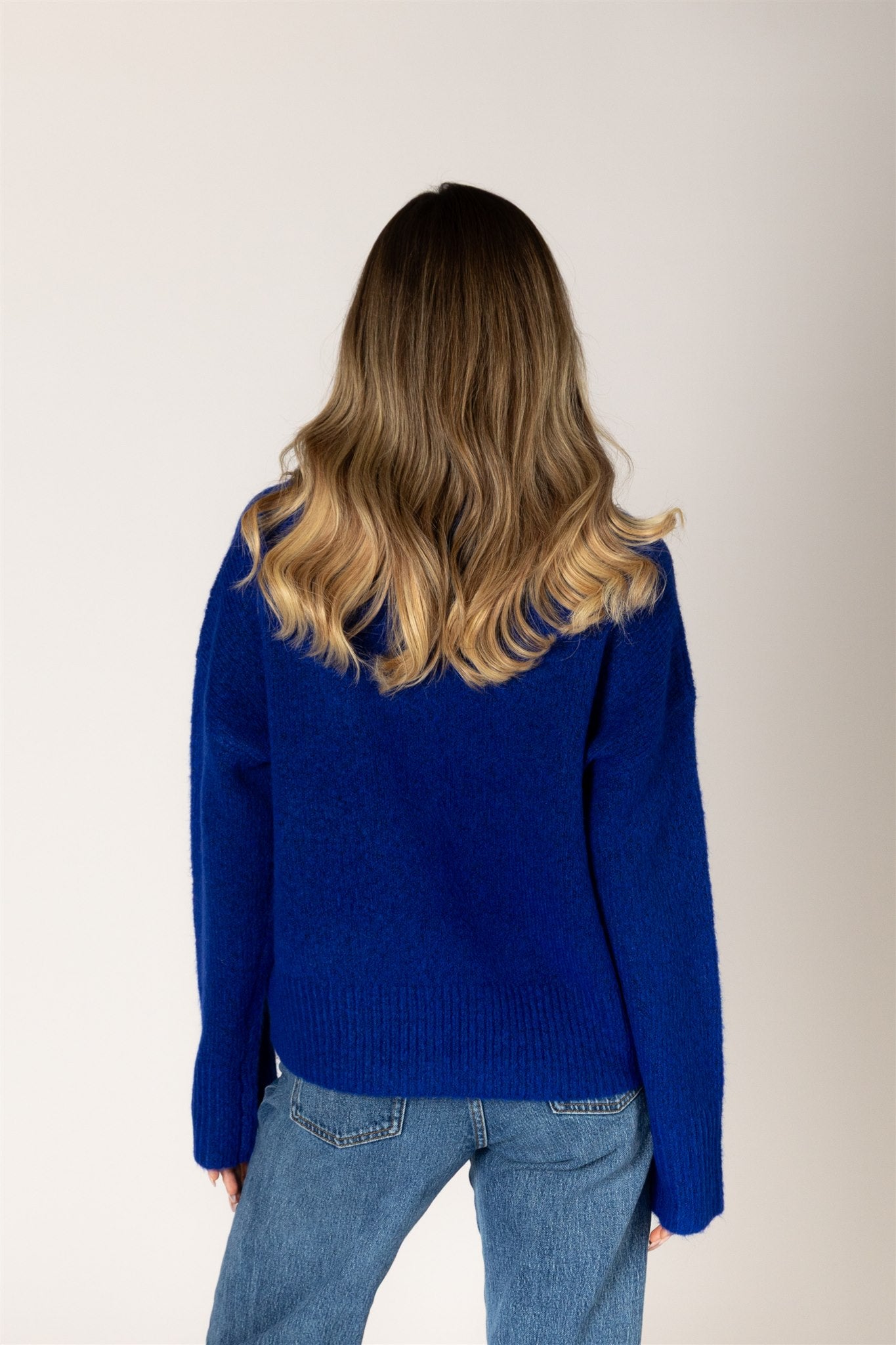 Lyla & Luxe Timmy Pullover - Cobalt