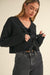 Mable Bow Detail Sweater - Black Clothing - Tops - Sweaters - Cardigans by Mable | Grace the Boutique