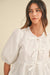 Mable Tie Front Blouse - White Clothing - Tops - Shirts - Blouses - Blouses Opening Price by Mable | Grace the Boutique