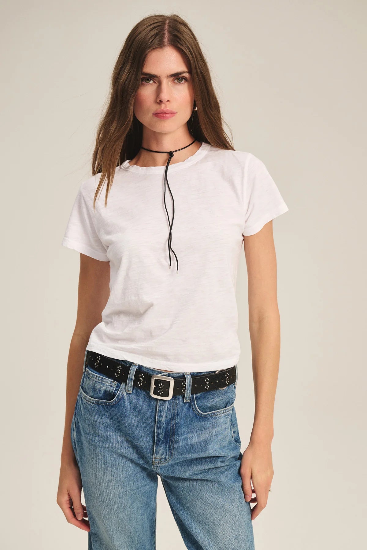 Velvet Marika Tee - White
