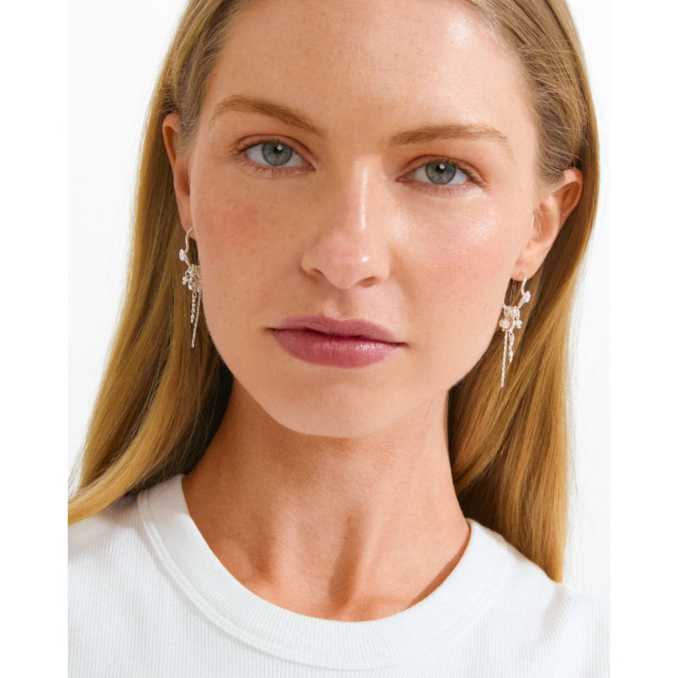Pilgrim Maran Earrings - Silver