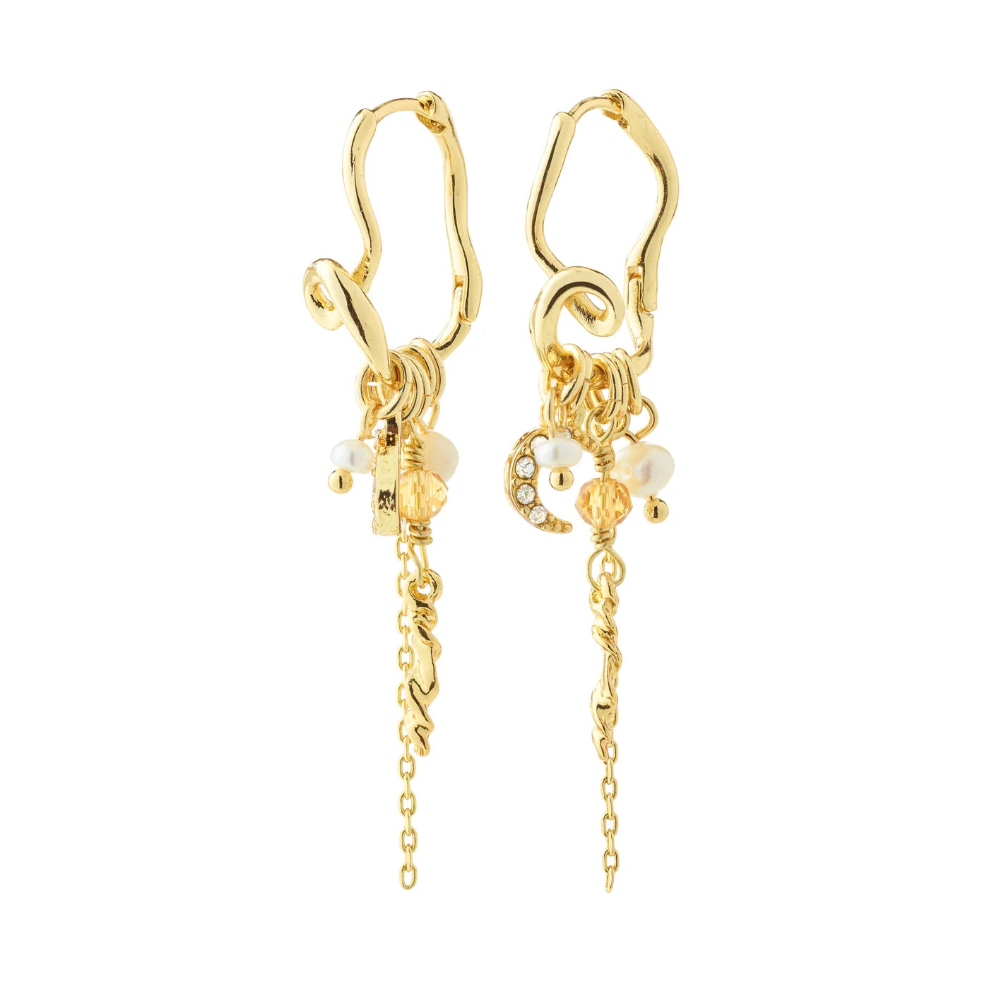 Pilgrim Maran Earrings - Gold