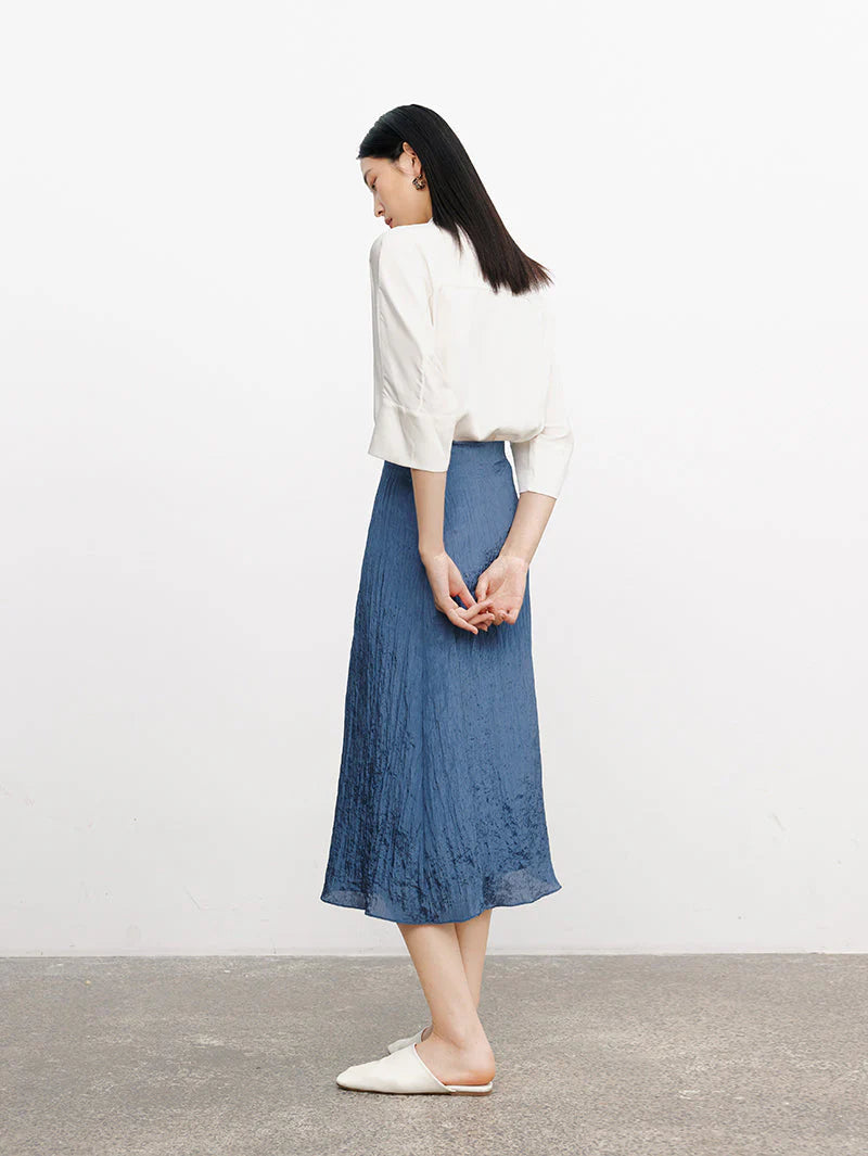 Meilleur Moment Boxy Shirt - White