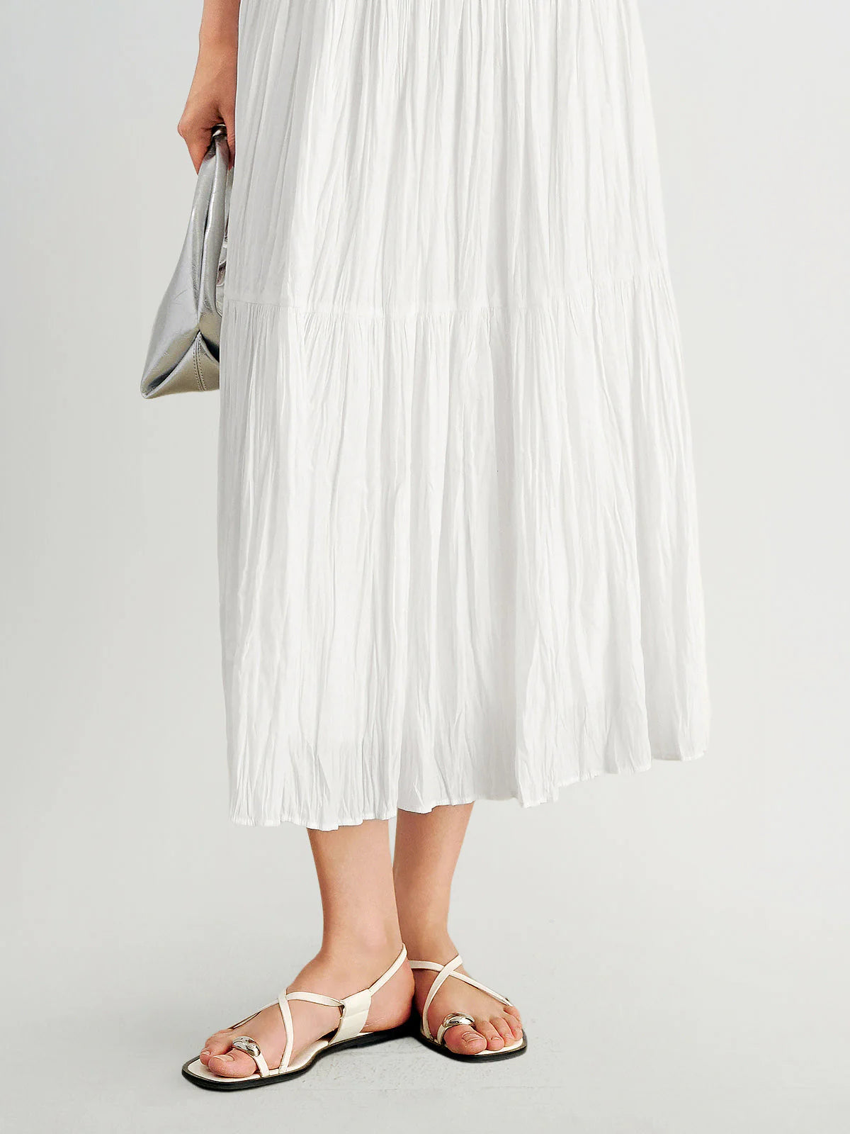 Meilleur Moment Flowy Skirt - White