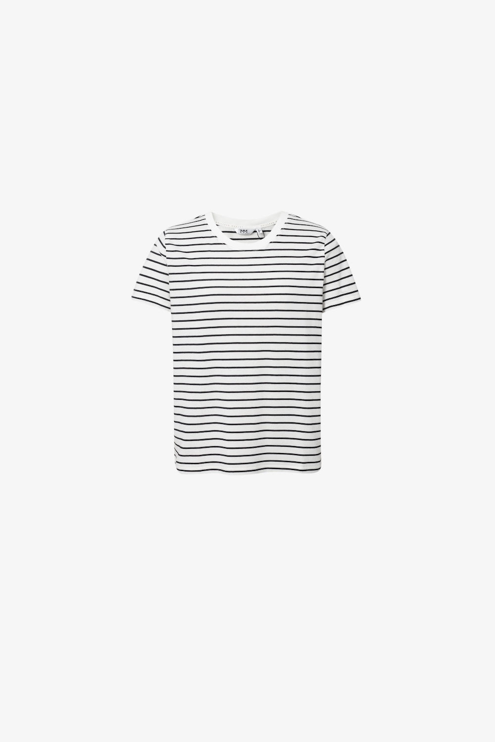 Meilleur Moment Striped Tee - White