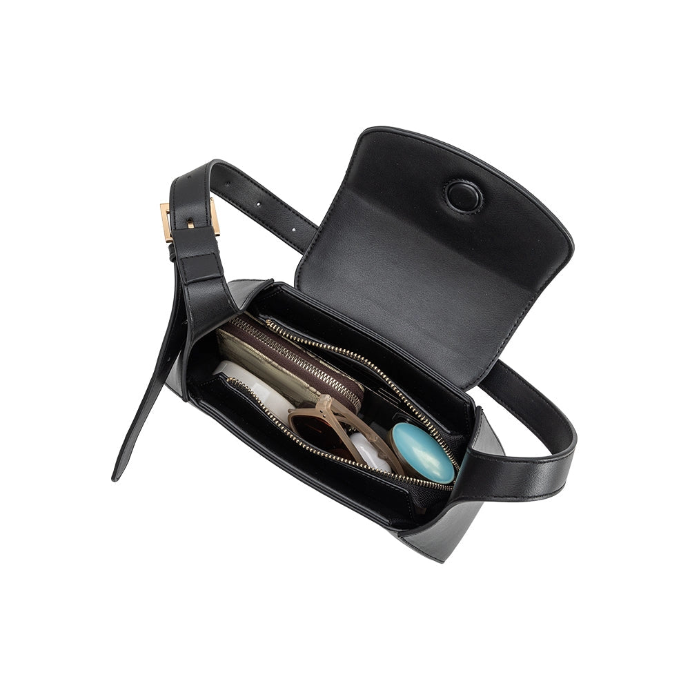 Melie Bianco Melody Handbag - Black