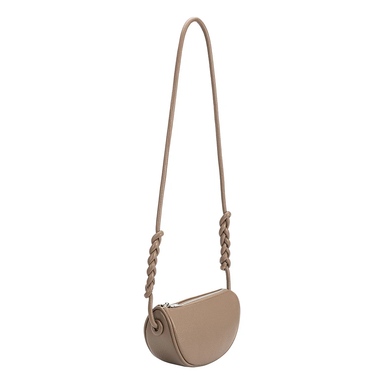 Melie Bianco Hannah Small Crossbody - Taupe Accessories - Other Accessories - Handbags & Wallets by Melie Bianco | Grace the Boutique