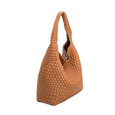 Melie Bianco Johanna Large Shoulder Bag - Saddle Accessories - Other Accessories - Handbags & Wallets by Melie Bianco | Grace the Boutique
