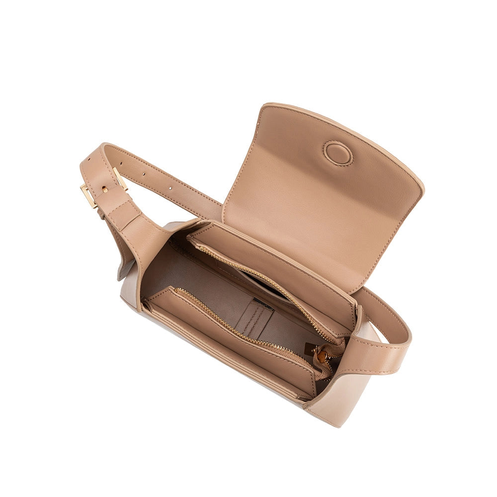 Melie Bianco Melody Handbag - Nude