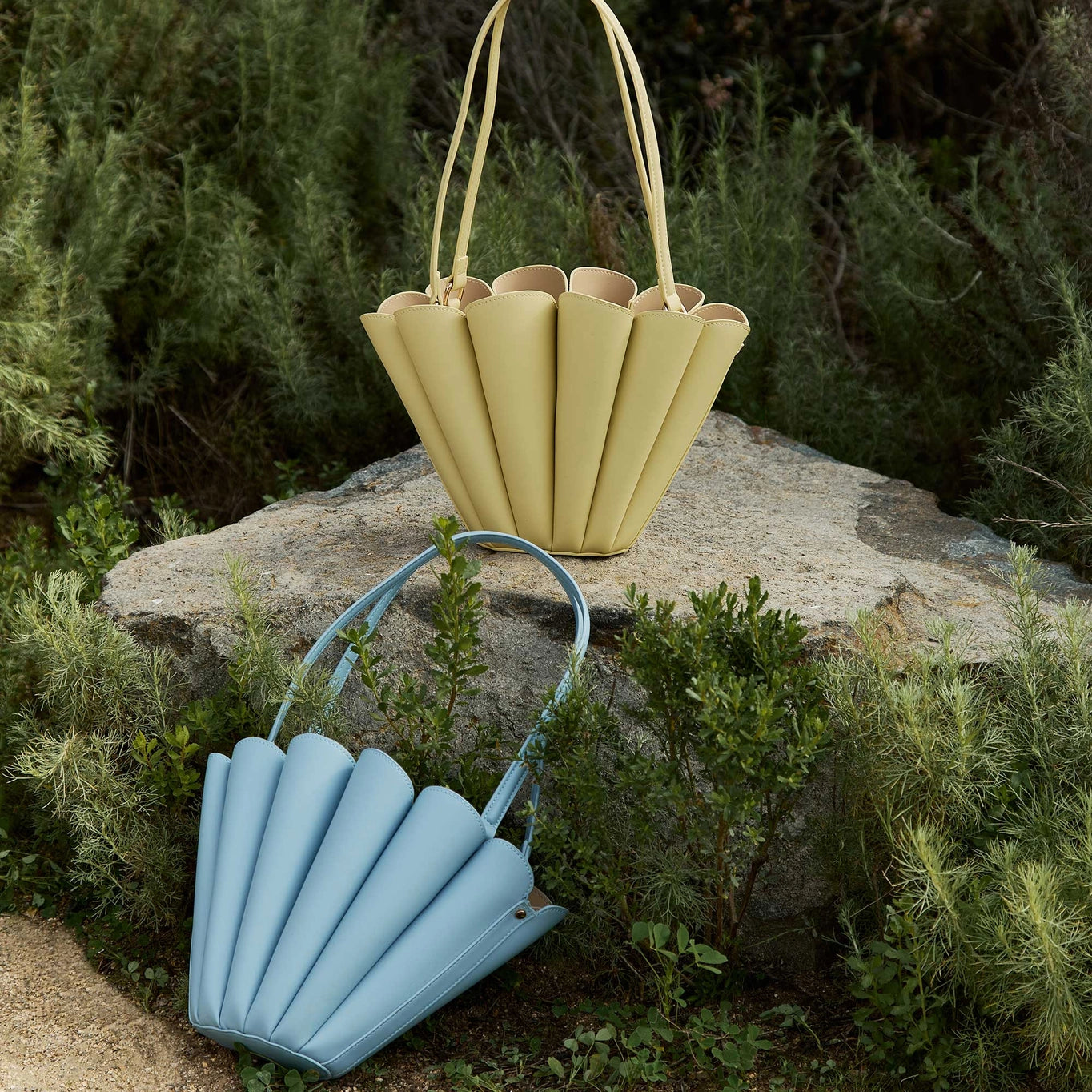 Melie Bianco Shellie Handbag - Blue