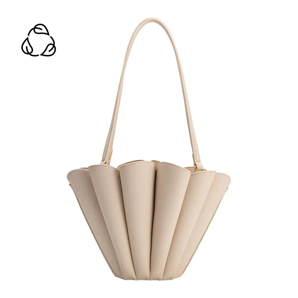 Melie Bianco Shellie Handbag - Bone