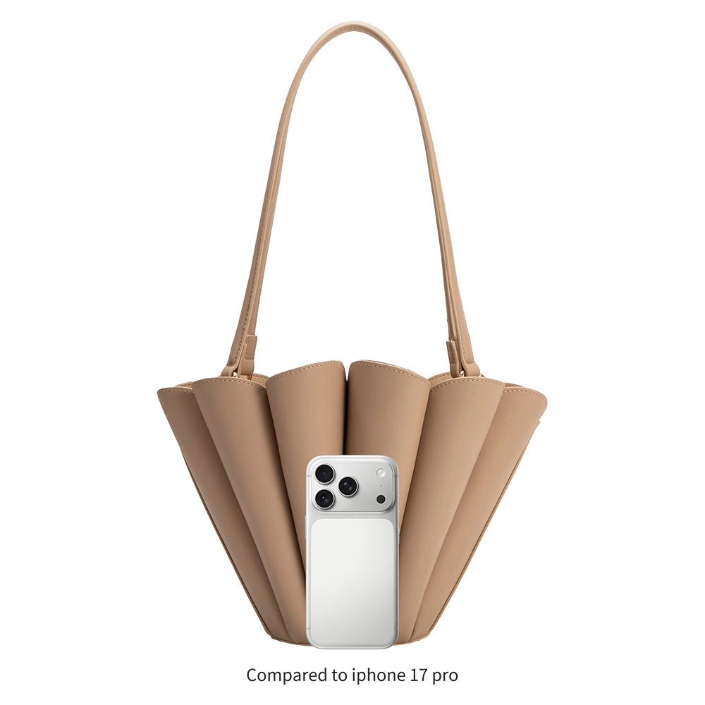 Melie Bianco Shellie Handbag - Bone