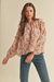 &merci Floral Blouse - Dusty Pink Clothing - Tops - Shirts - Blouses - Blouses Opening Price by &merci | Grace the Boutique