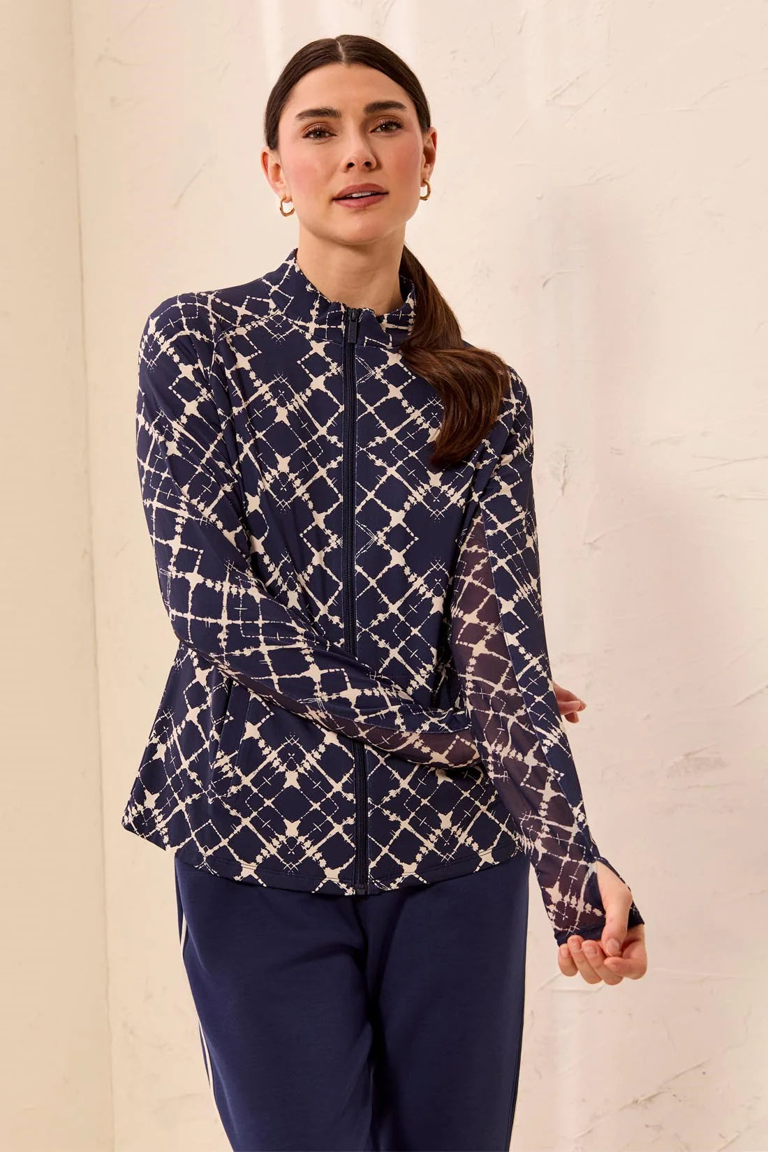Tribal Sport Full Zip - Estate Blue