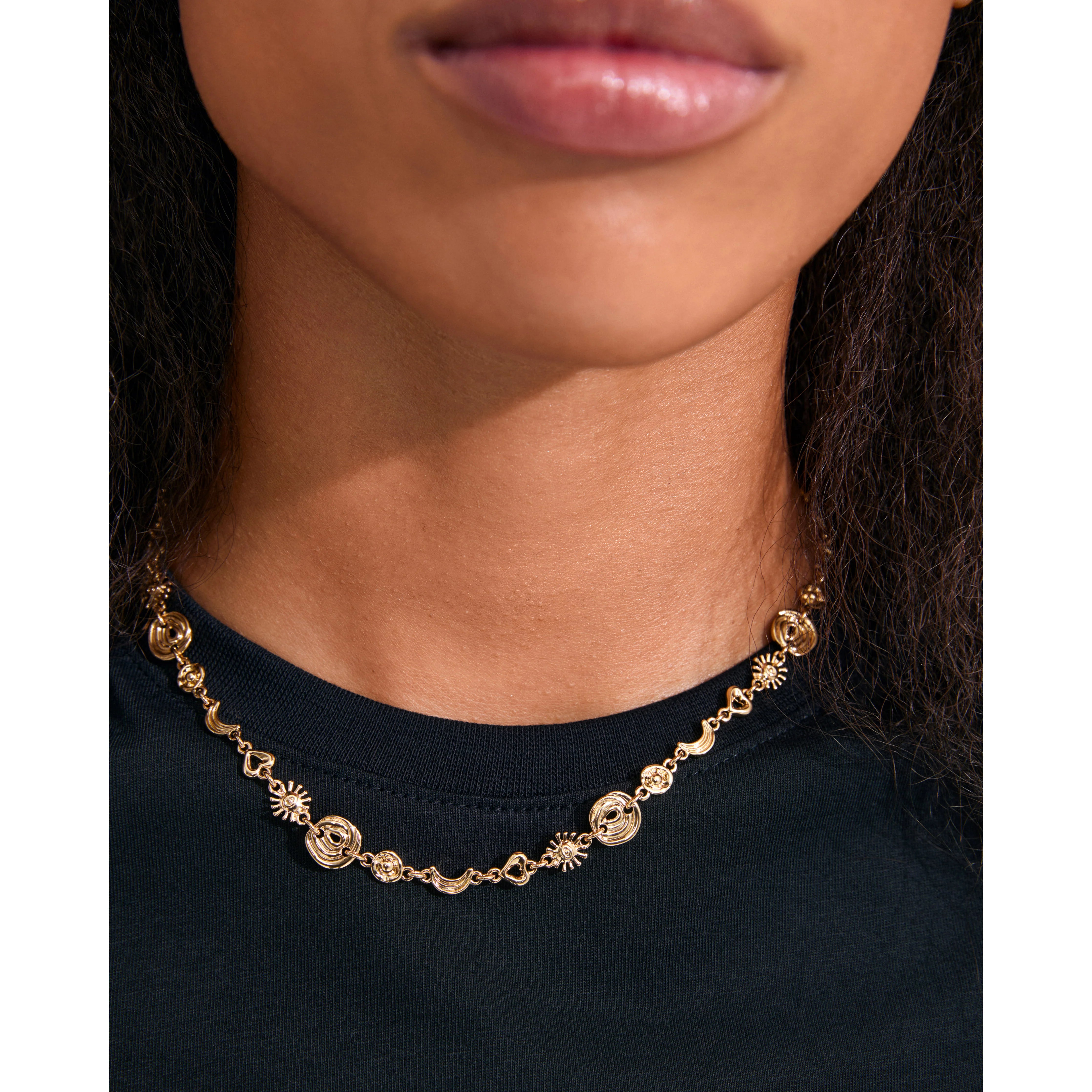 Pilgrim Misha Necklace - Gold