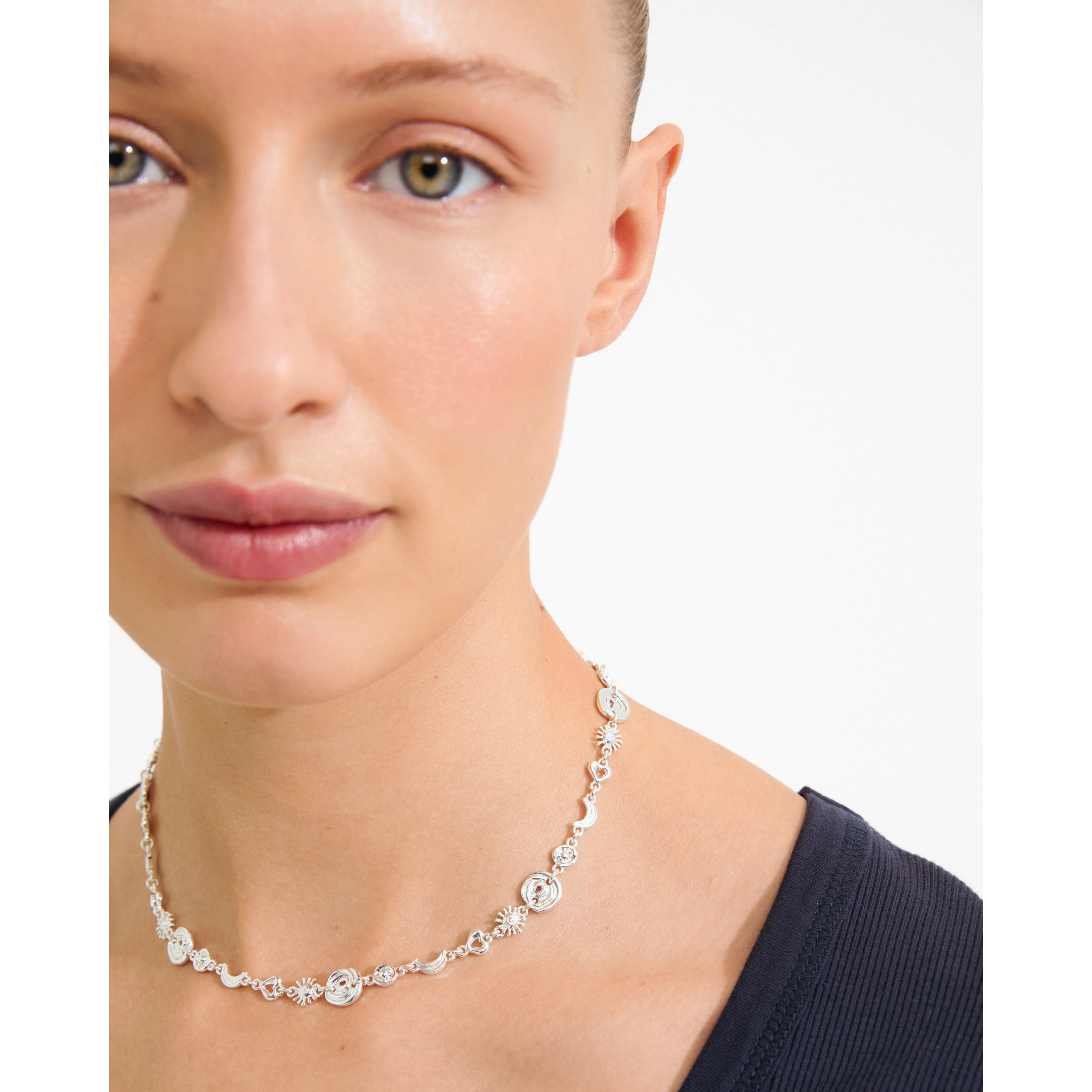 Pilgrim Misha Necklace - Silver