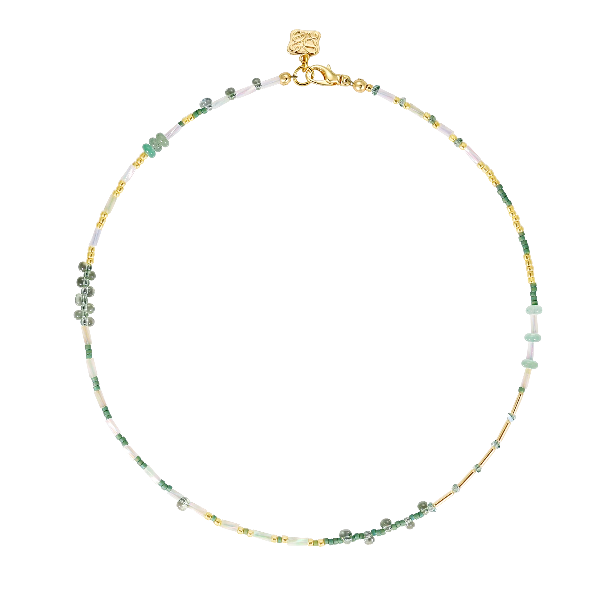Sera Sera Moss Necklace