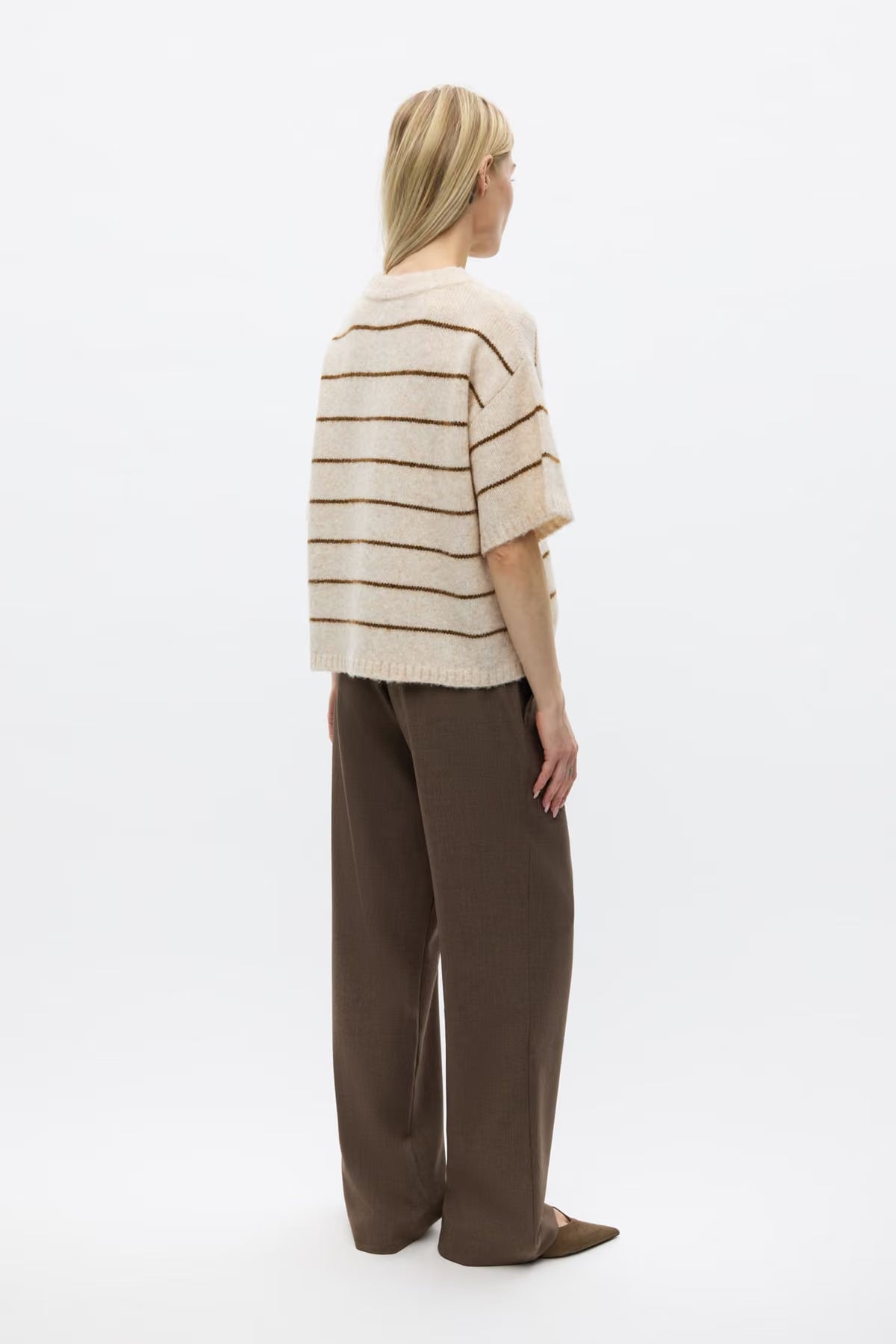 Envii Naples Knit Tee - Silver Pinecone
