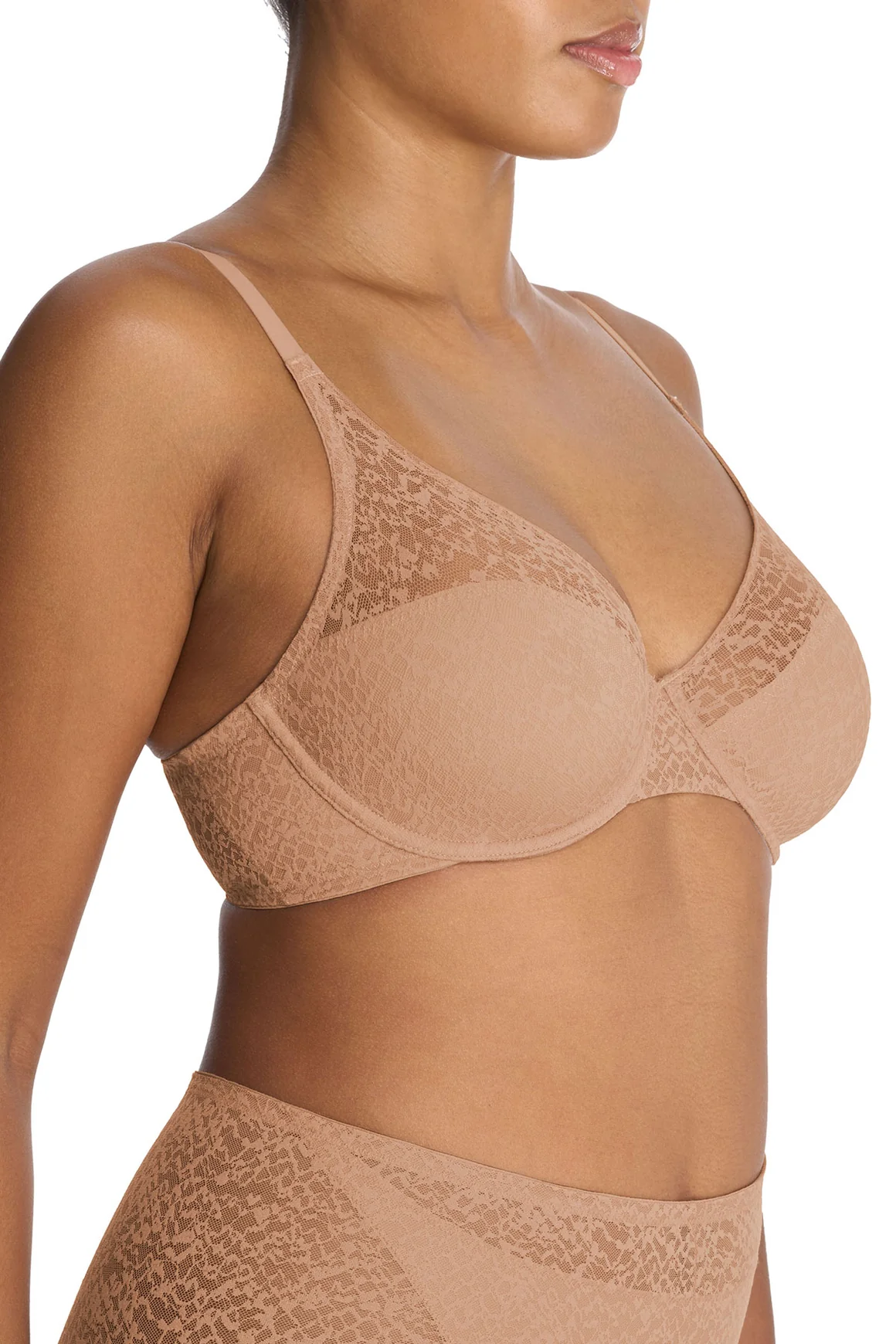 Natori Pretty Smooth Full Fit Smoothing Contour Bra - Buff