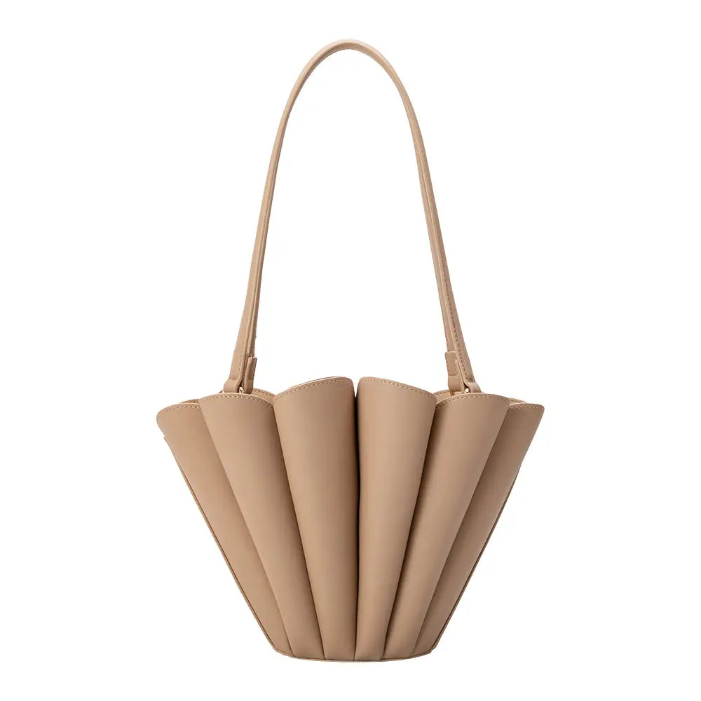 Melie Bianco Shellie Handbag - Nude