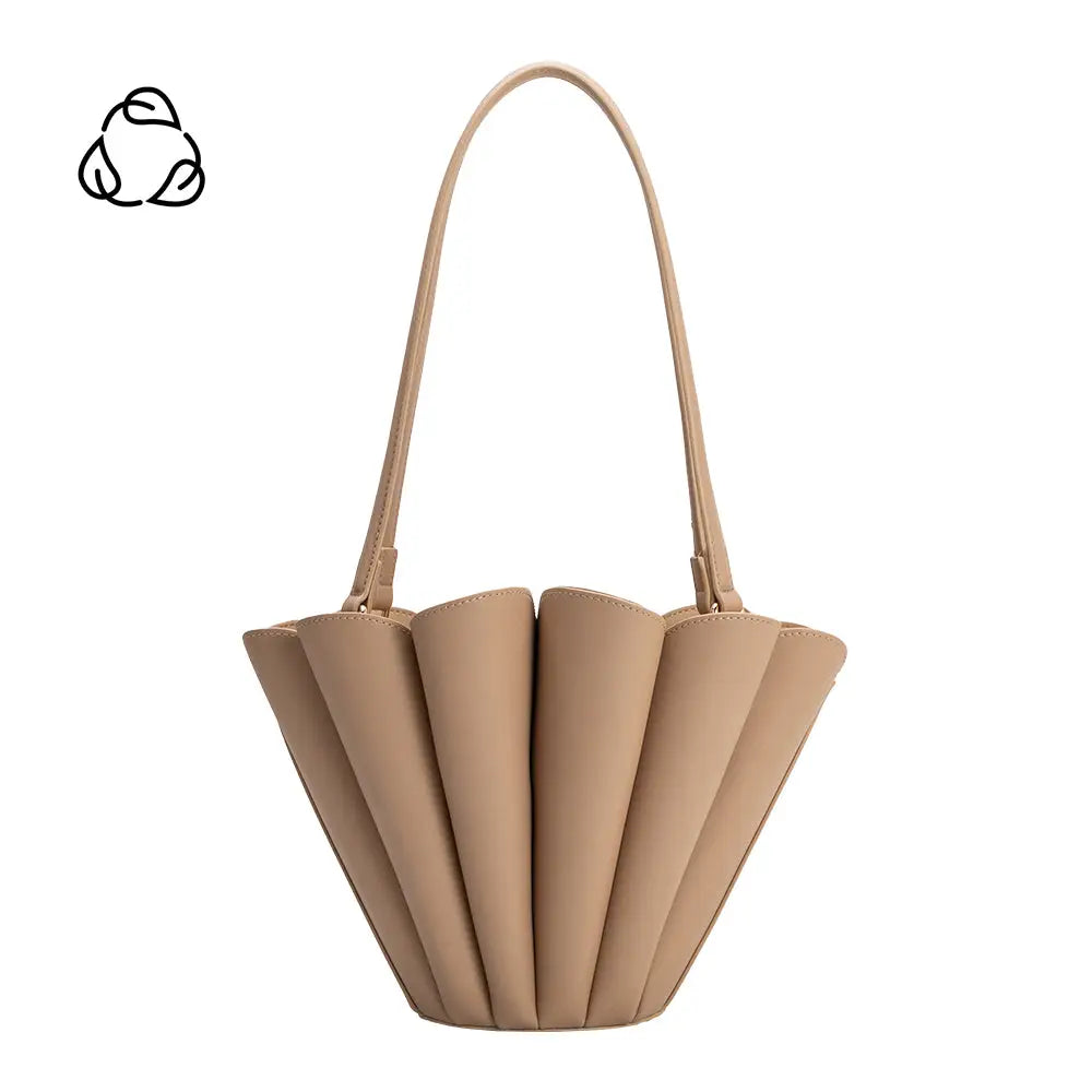 Melie Bianco Shellie Handbag - Nude