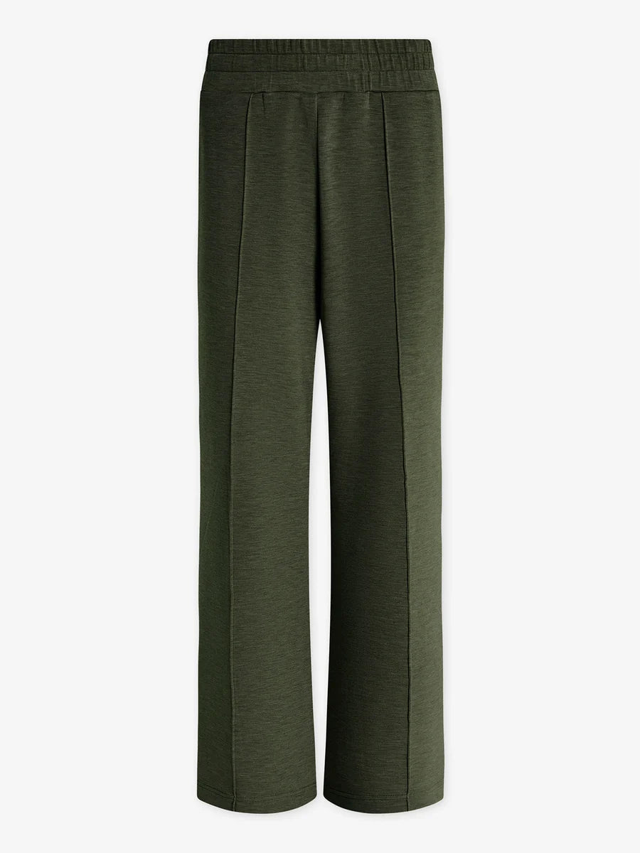 Varley Wide Leg Pant 30 - Olive Marl