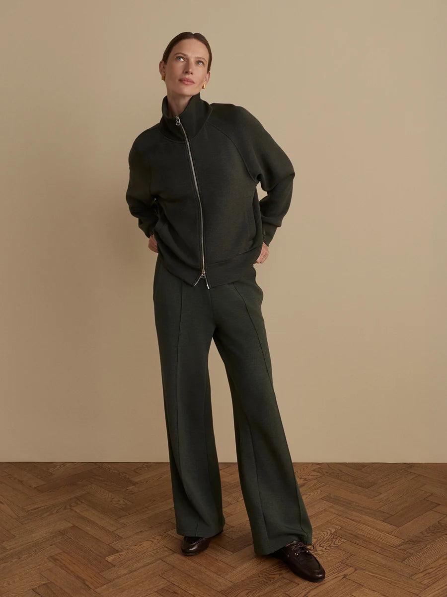 Varley Wide Leg Pant 30 - Olive Marl