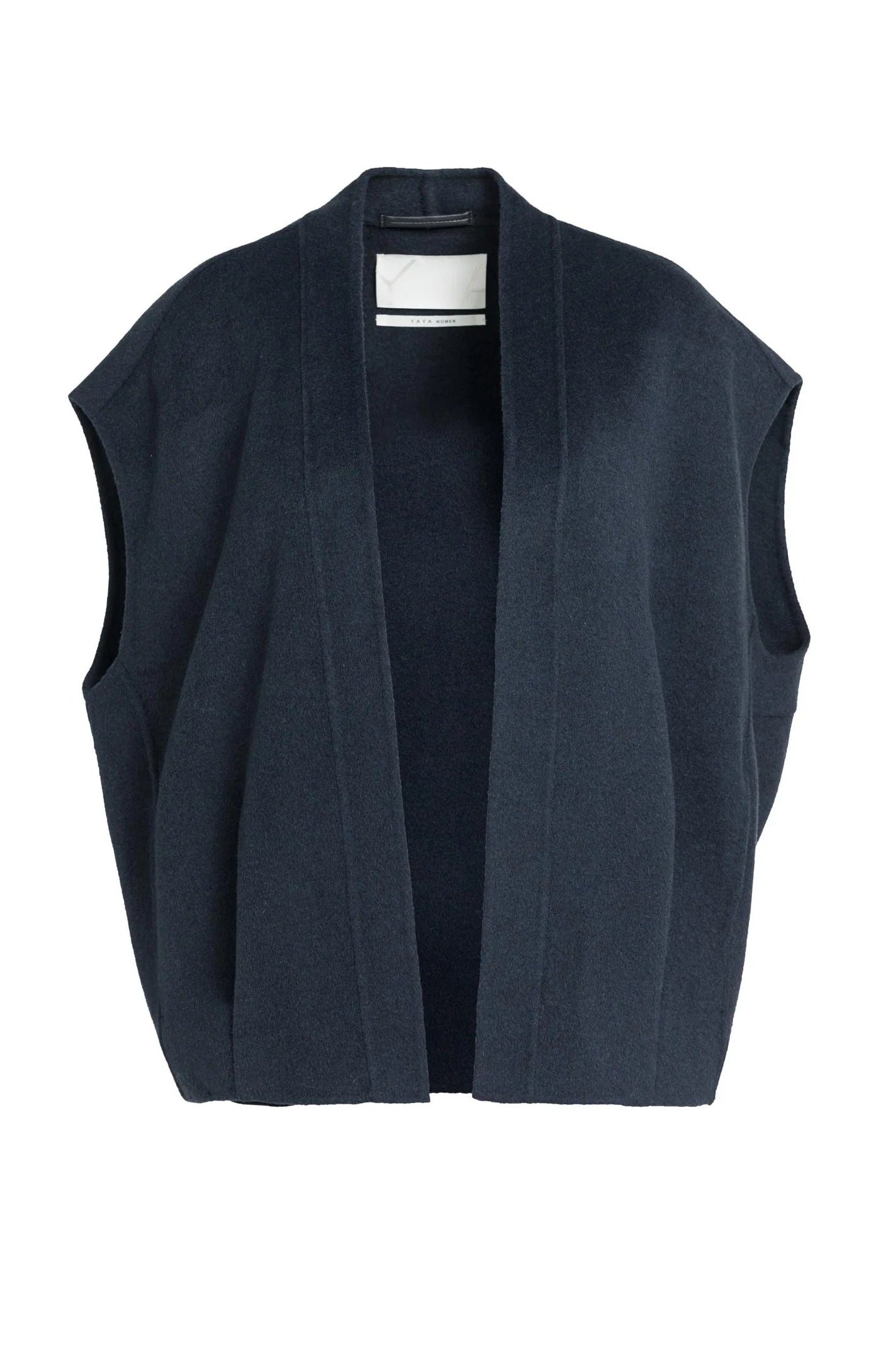 Yaya Oversize Vest - Navy