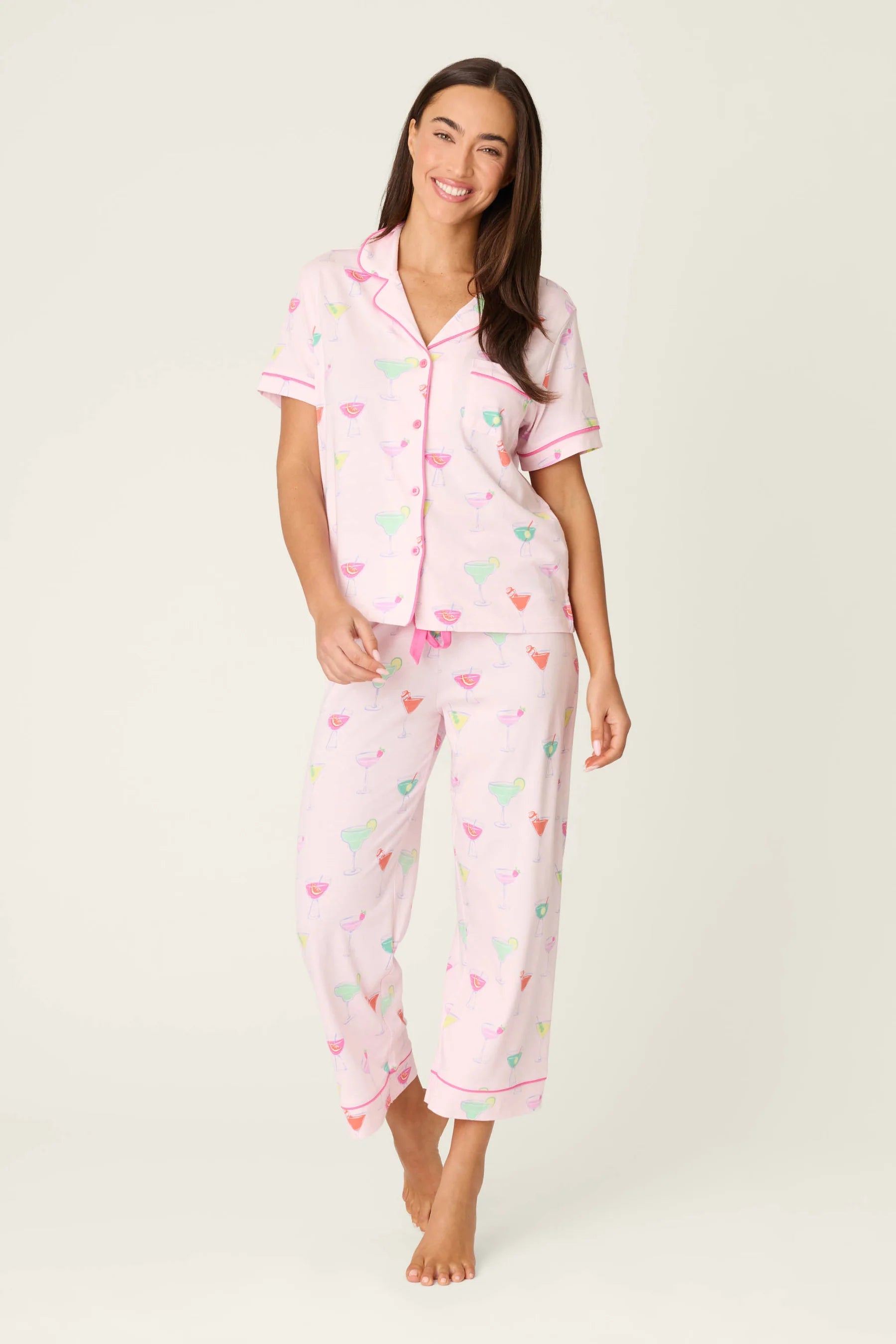 PJ Salvage Whimsy PJ Set - Light Pink