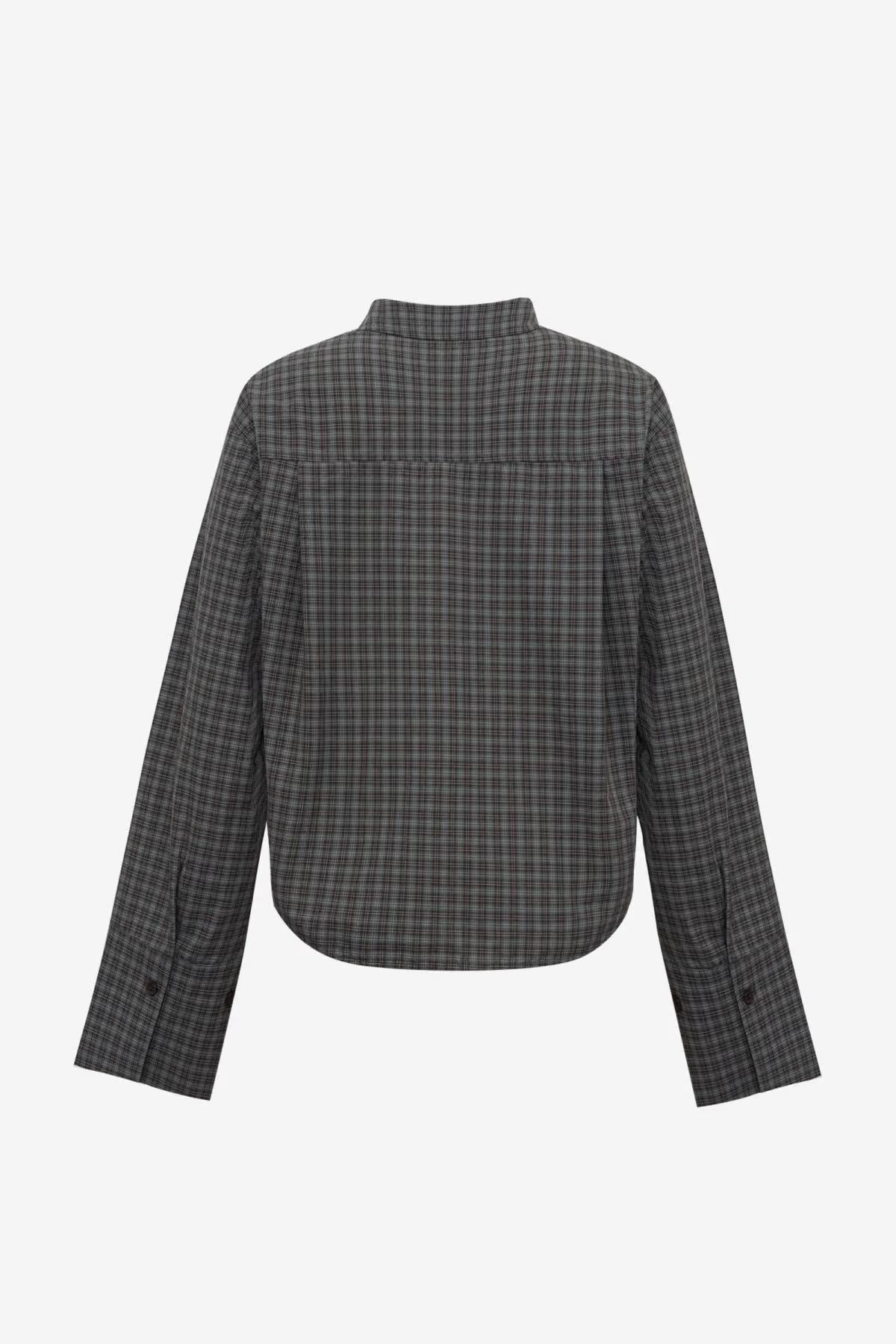 Envii Web Short Shirt - Pine Check