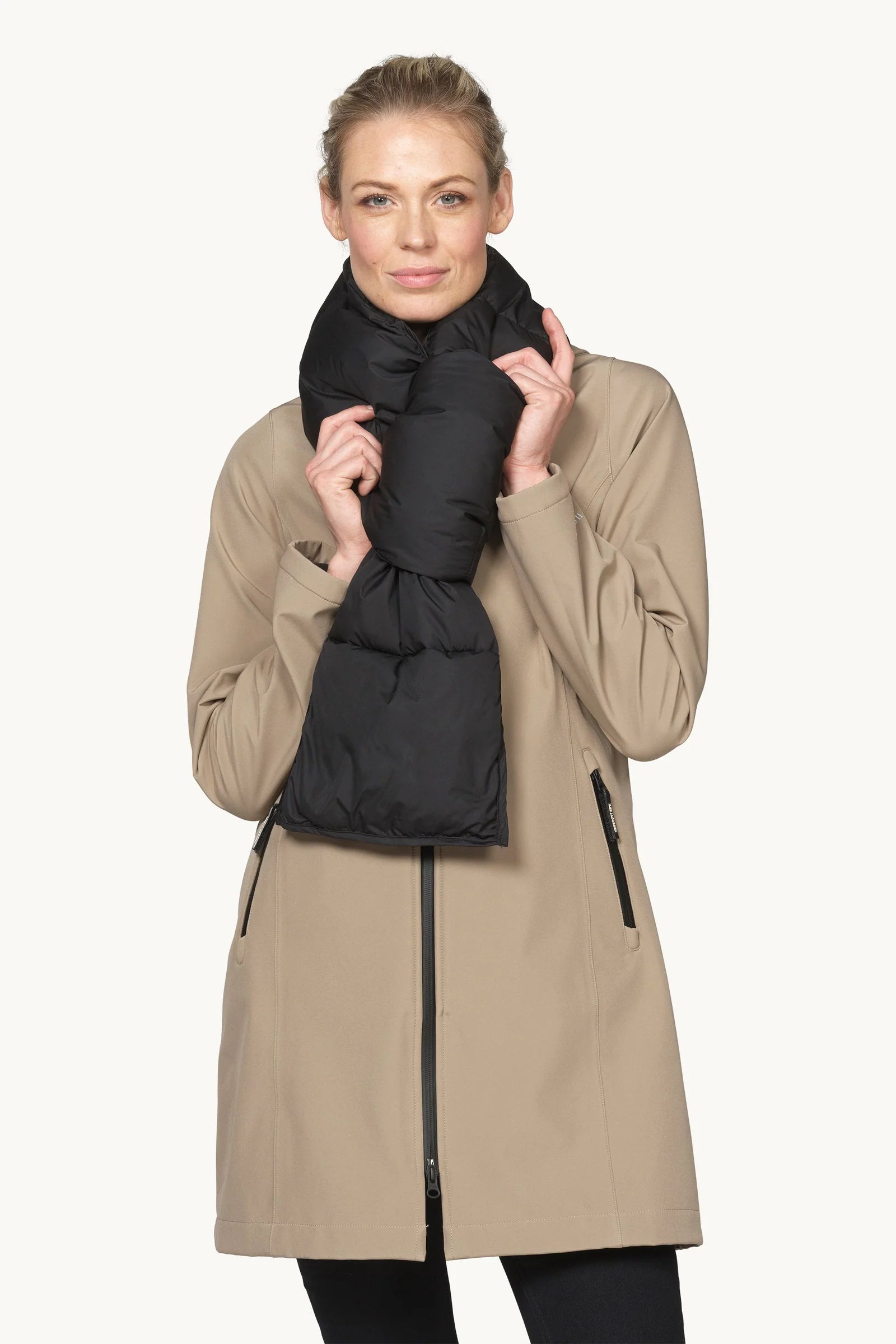 Ilse Jacobsen Peppy Puffy Scarf - Black