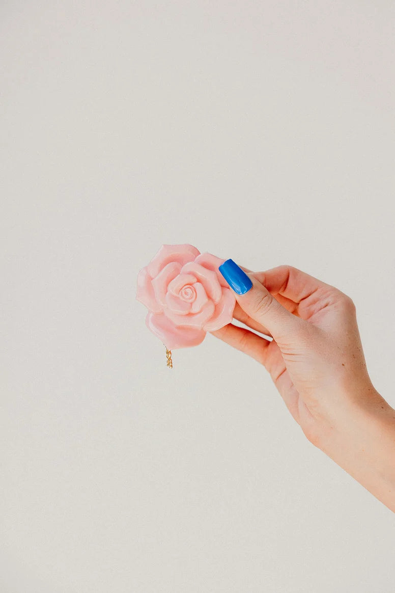 KAXI Rose Midi Claw - Pink