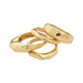 Pilgrim Asher 4 in 1 Ring Set - Gold Accessories - Jewelry by Pilgrim | Grace the Boutique