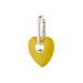 Pilgrim Charm Recycled Heart Pendant - Yellow/Silver Accessories - Jewelry by Pilgrim | Grace the Boutique