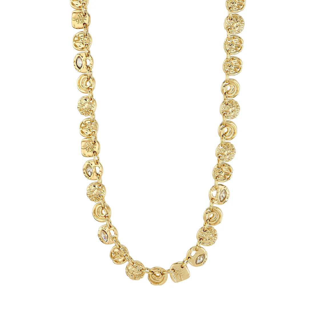 Pilgrim Fire Necklace - Gold