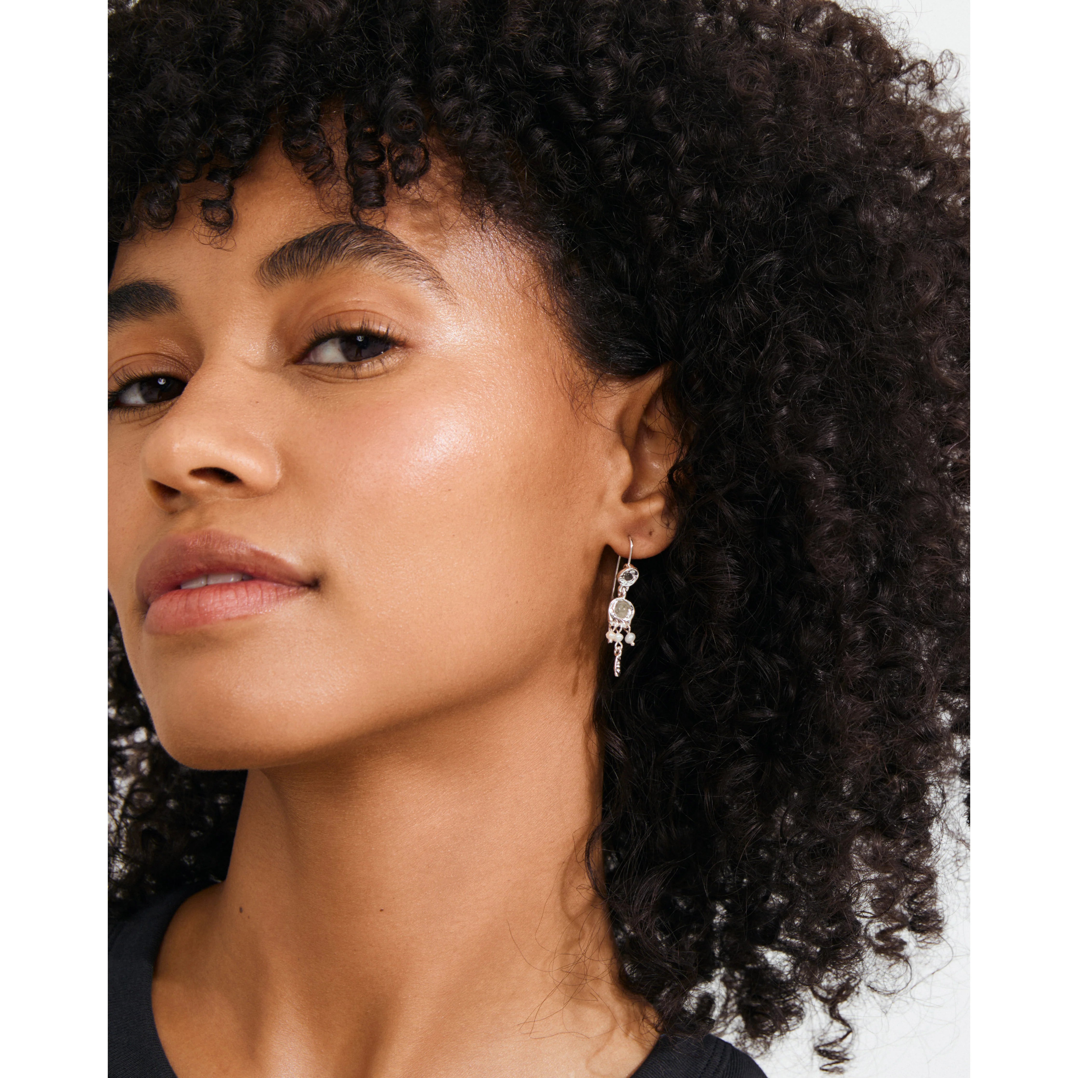 Pilgrim Here Earrings - Silver