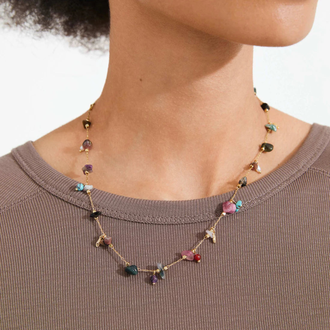 Pilgrim Here Necklace - Gold