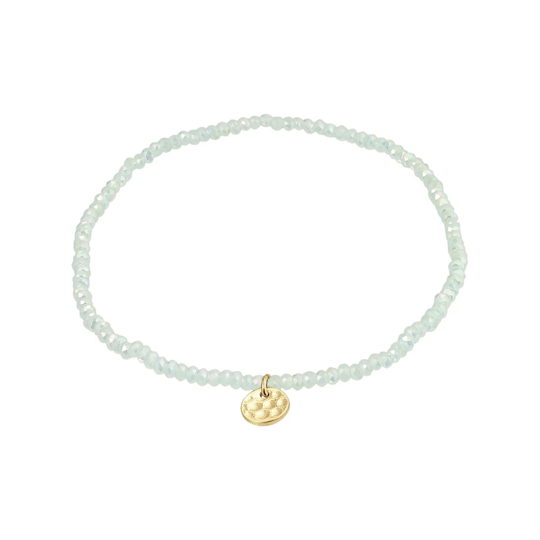 Pilgrim Indie Bracelet - Green/Gold