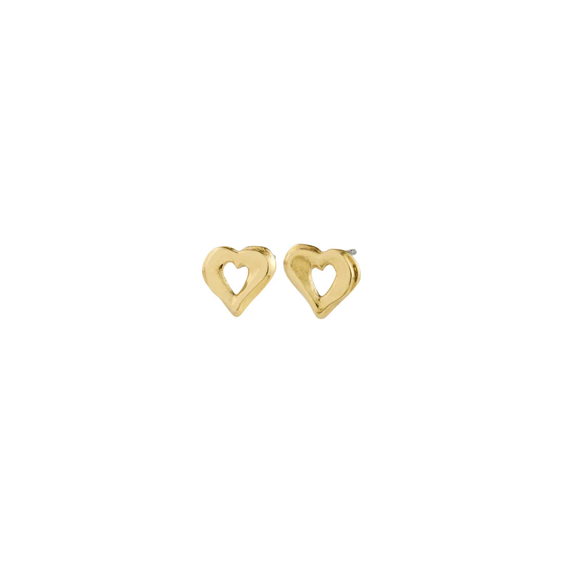 Pilgrim Iris Earrings - Gold