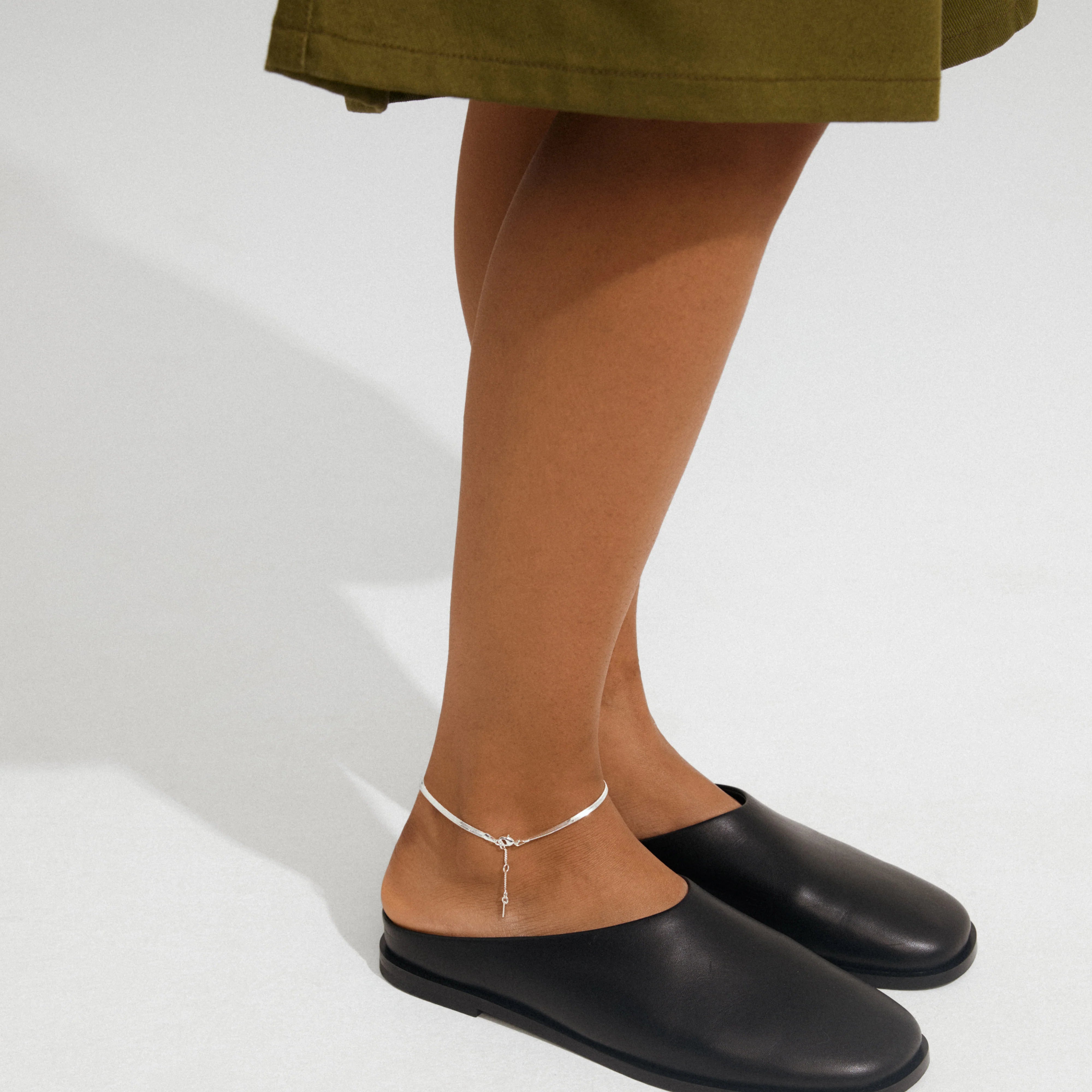 Pilgrim Joanna Anklet - Silver