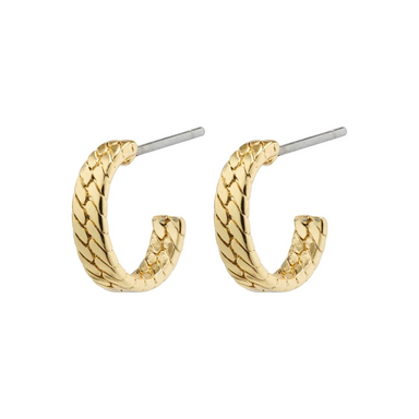 Pilgrim Joanna Hoops - Gold Accessories - Jewelry - Earrings by Pilgrim | Grace the Boutique