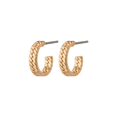 Pilgrim Joanna Hoops - Rose Gold Accessories - Jewelry - Earrings by Pilgrim | Grace the Boutique