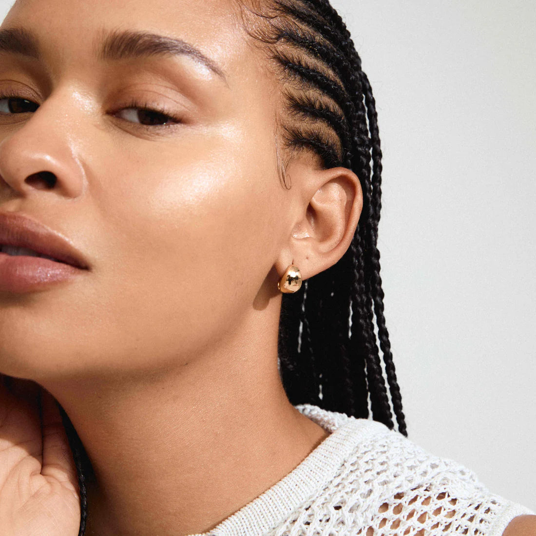 Pilgrim Jua Earrings - Gold