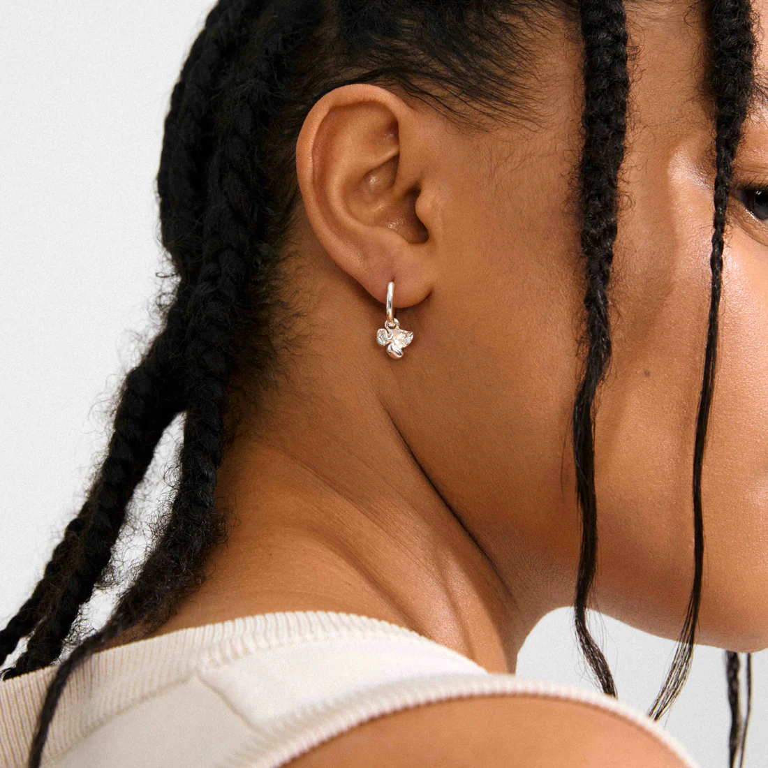 Pilgrim Luis Earrings - Silver