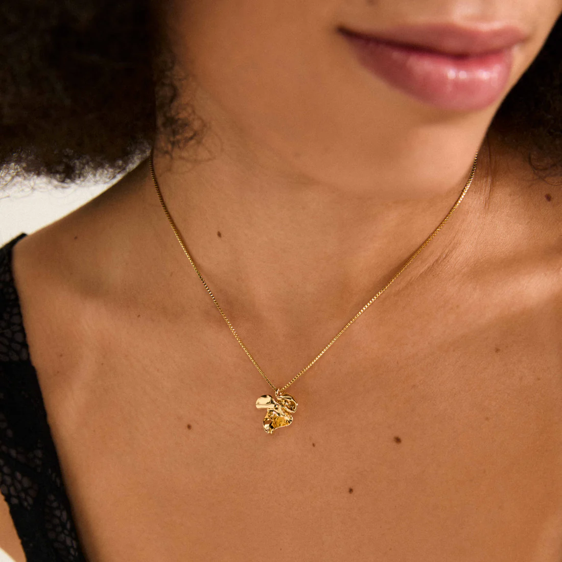 Pilgrim Luis Necklace - Gold