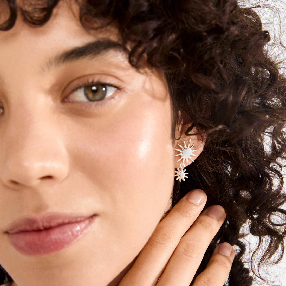 Pilgrim Lyricus Earrings - Silver