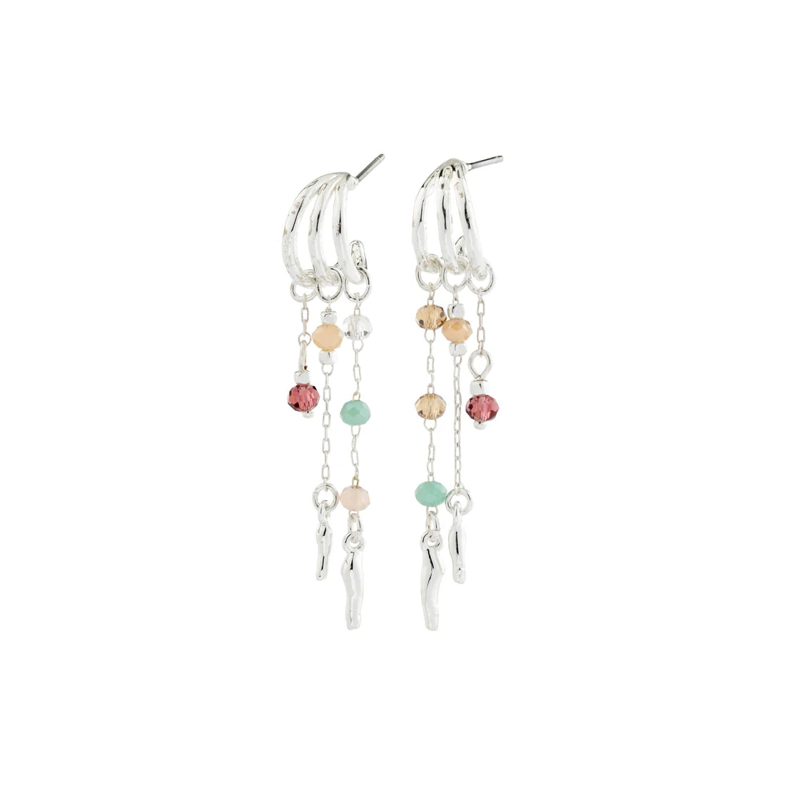 Pilgrim Morin Earrings - Silver