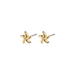 Pilgrim Oakley Recycled Starfish Earrings - Gold Accessories - Jewelry - Earrings by Pilgrim | Grace the Boutique