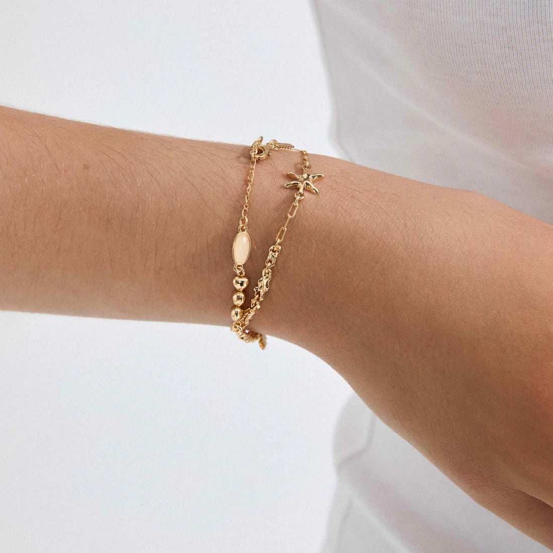 Pilgrim Prism Bracelet - Gold